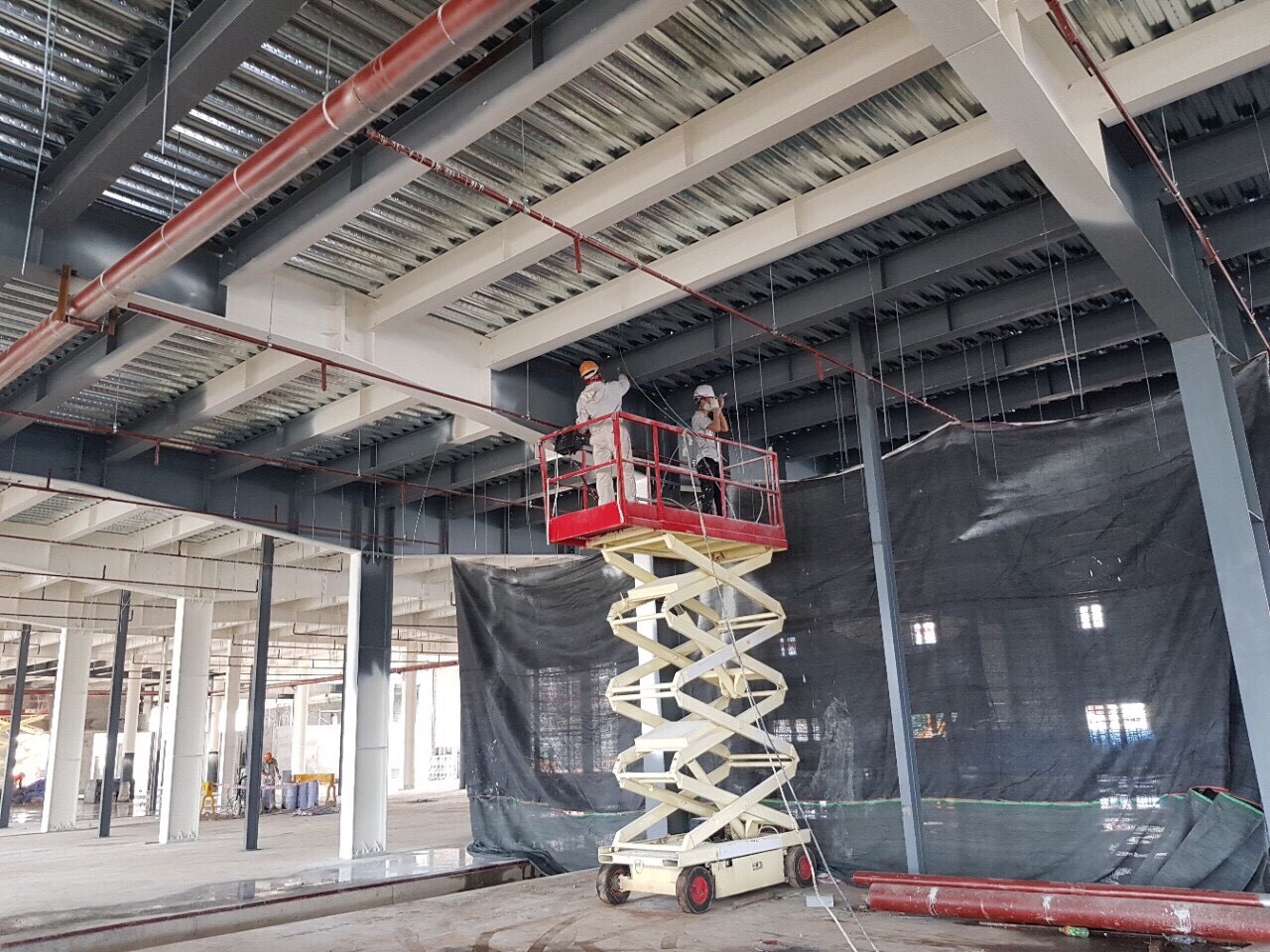 Thi Công Sơn Chống Cháy Hiệu Quả, Bảo Vệ Kết Cấu Công Trình 3 quy trinh thi cong son chong chay