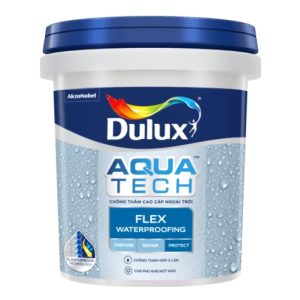 Sơn chống thấm không pha xi măng Dulux Aquatech Flex – W759 – 20kg