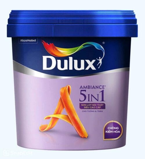Sơn lót nội thất siêu cao cấp DULUX AMBIANCE – A968 5L 1 Sơn lót nội thất siêu cao cấp DULUX AMBIANCE – A968 5L