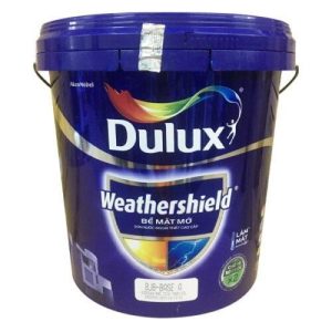Sơn ngoại thất cao cấp Dulux Weathershield mờ – BJ8 – 5L