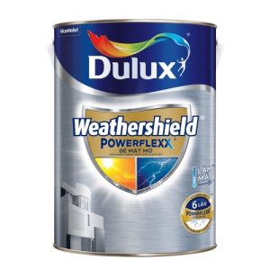 Sơn ngoại thất siêu cao cấp Dulux Weathershield Powerflexx mờ – GJ8 – 1L