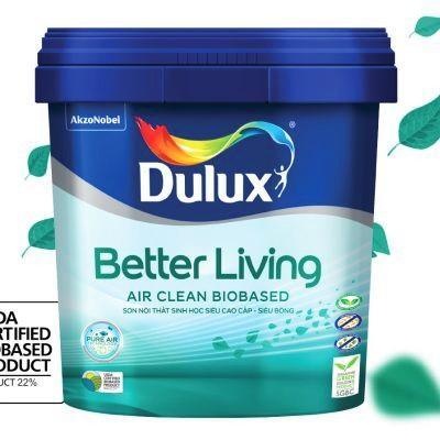 Sơn nội thất Dulux Better Living Air Clean – C896B 5L 1 Sơn nội thất Dulux Better Living Air Clean – C896B 5L