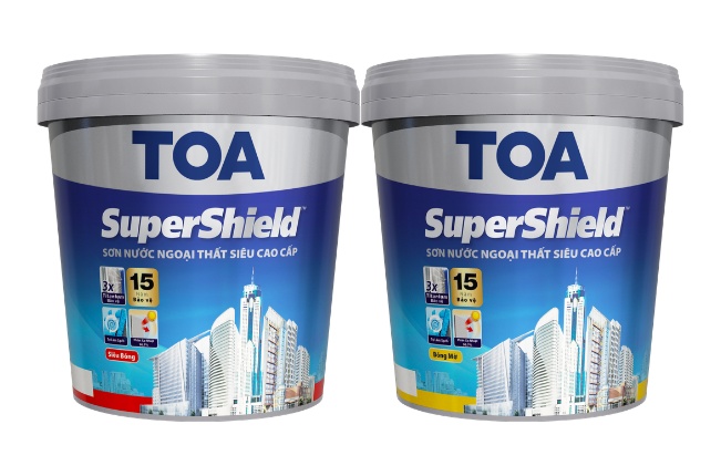 Sơn nước ngoại thất siêu cao cấp SuperShield 1 Sơn nước ngoại thất siêu cao cấp SuperShield