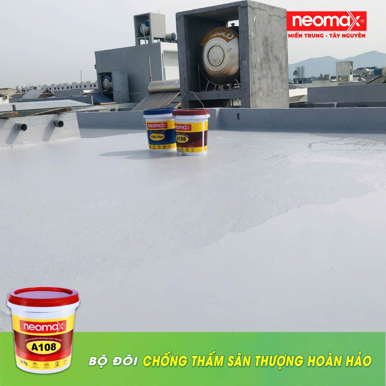 Báo giá chống thấm sân thượng 