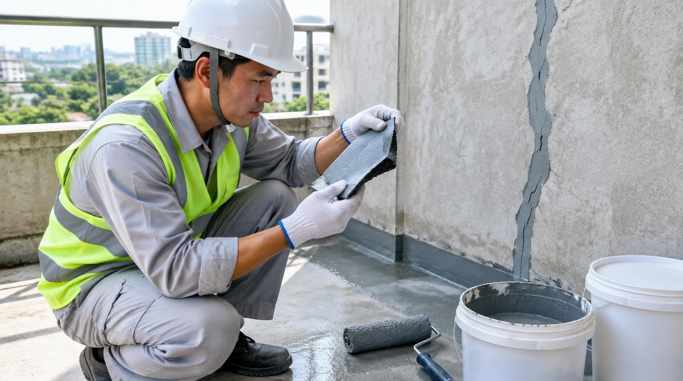 Thi công: Các con số kỹ thuật nói gì về khả năng co giãn bám dính và chống nứt