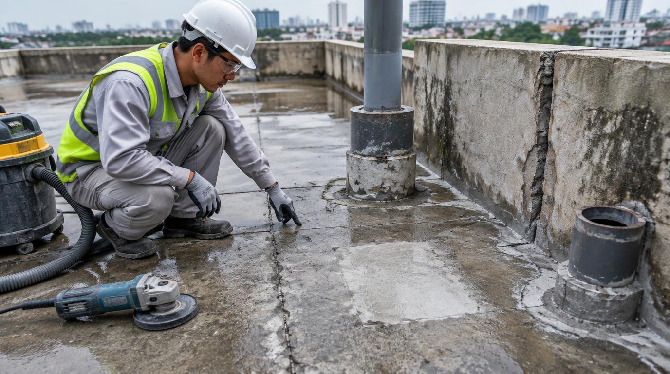 Thi công: Quy trình thi công quyết định độ bền từ ô thử đến nghiệm thu ngâm nước
