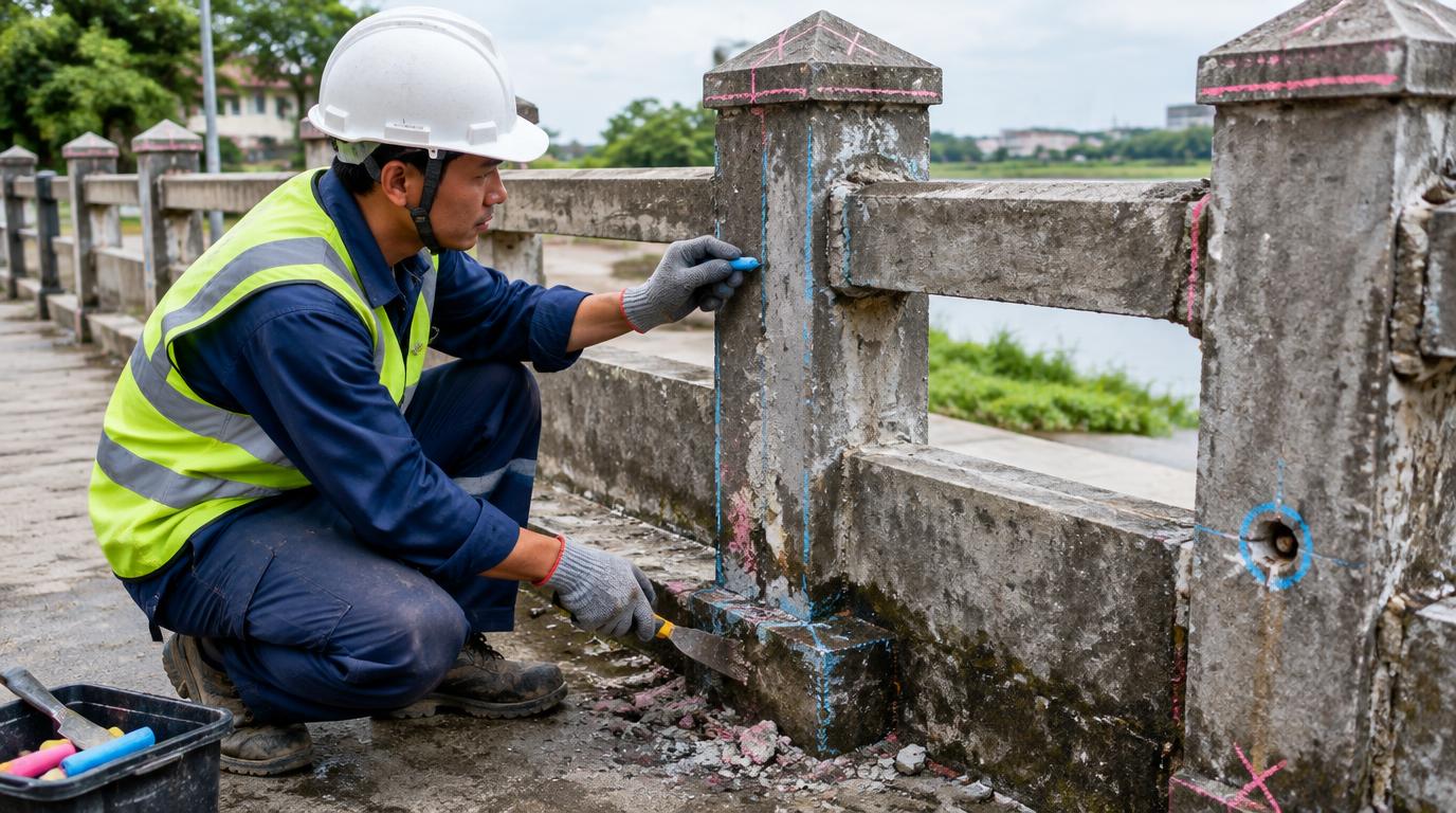 Thi công: Trình tự thi công để lớp chống thấm bám chắc và không che giấu nền yếu