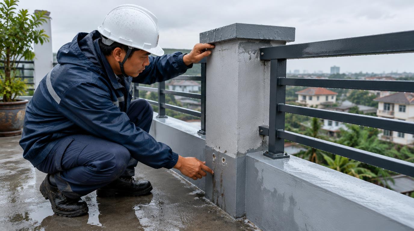 Thi công: Nghiệm thu sau thi công bề mặt đẹp chưa phải bằng chứng đã hết thấm