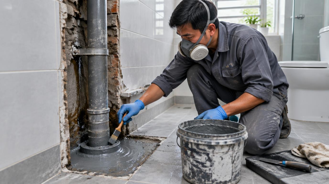 Thi công: Chọn hệ vật liệu theo vị trí thấm không chọn theo chữ chống thấm trên nhãn