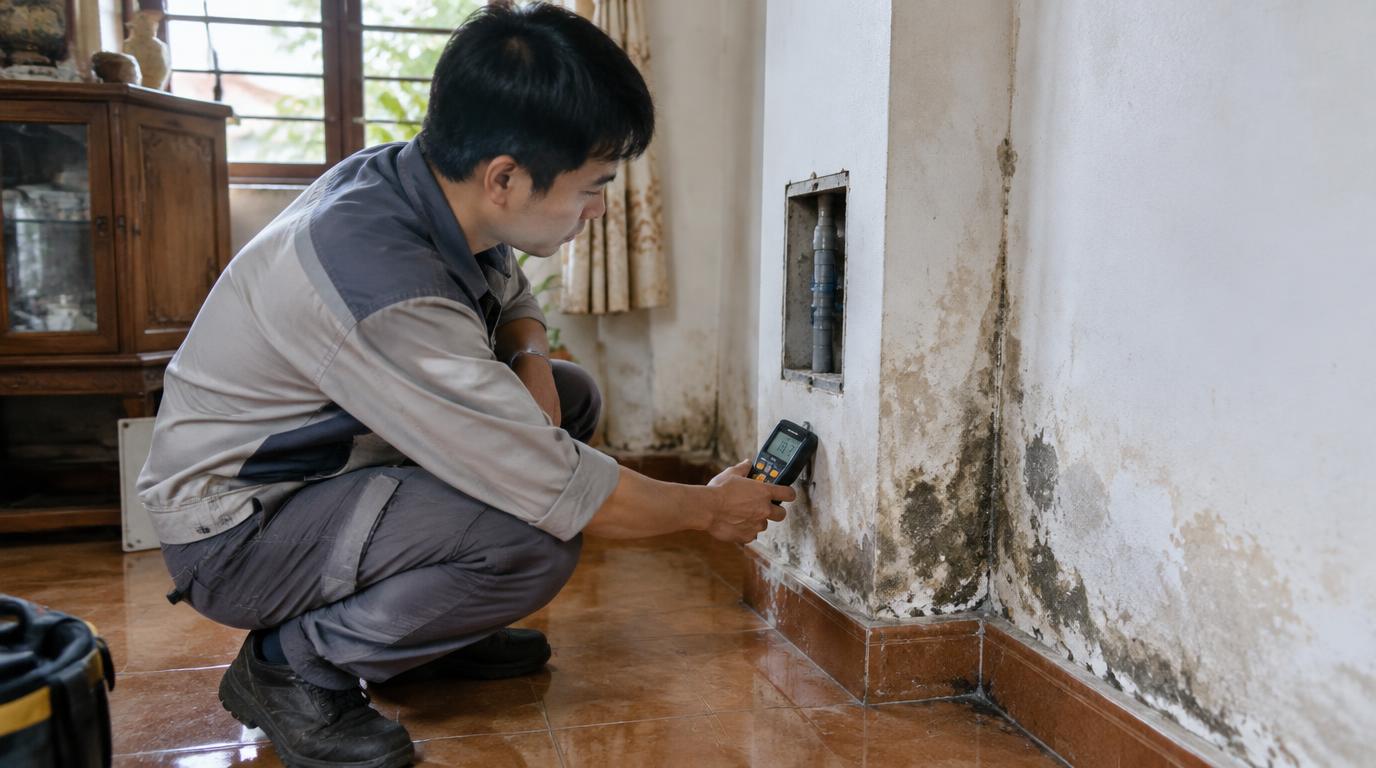Thi công: Trình tự thi công để tường khô nền chắc rồi mới hoàn thiện